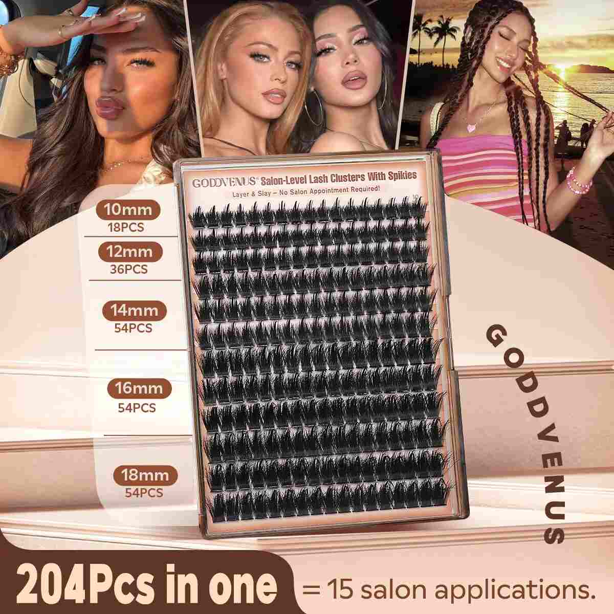 Wispy Manga Lash Clusters