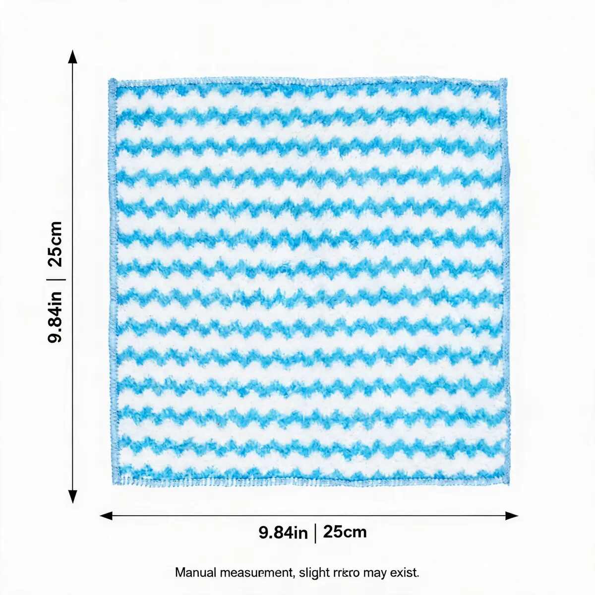 Single-Color Microfiber Cleaning Cloths 50-Pack