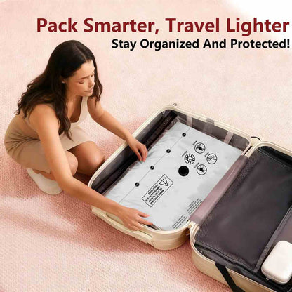 Rechargeable Travel Vacuum Compression Bags 15-Pack