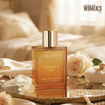 Honey Oud Luxury Eau De Parfum — 24-Hour Long-Lasting Opulent Scent