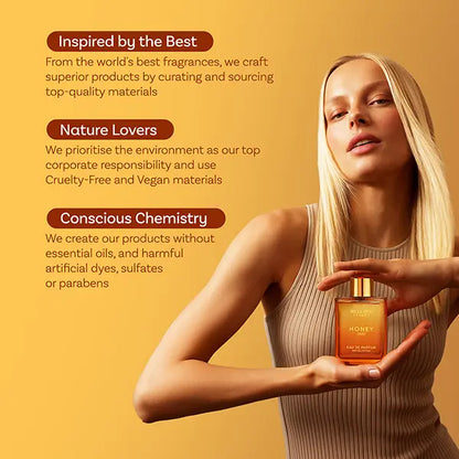 Honey Oud Luxury Eau De Parfum — 24-Hour Long-Lasting Opulent Scent