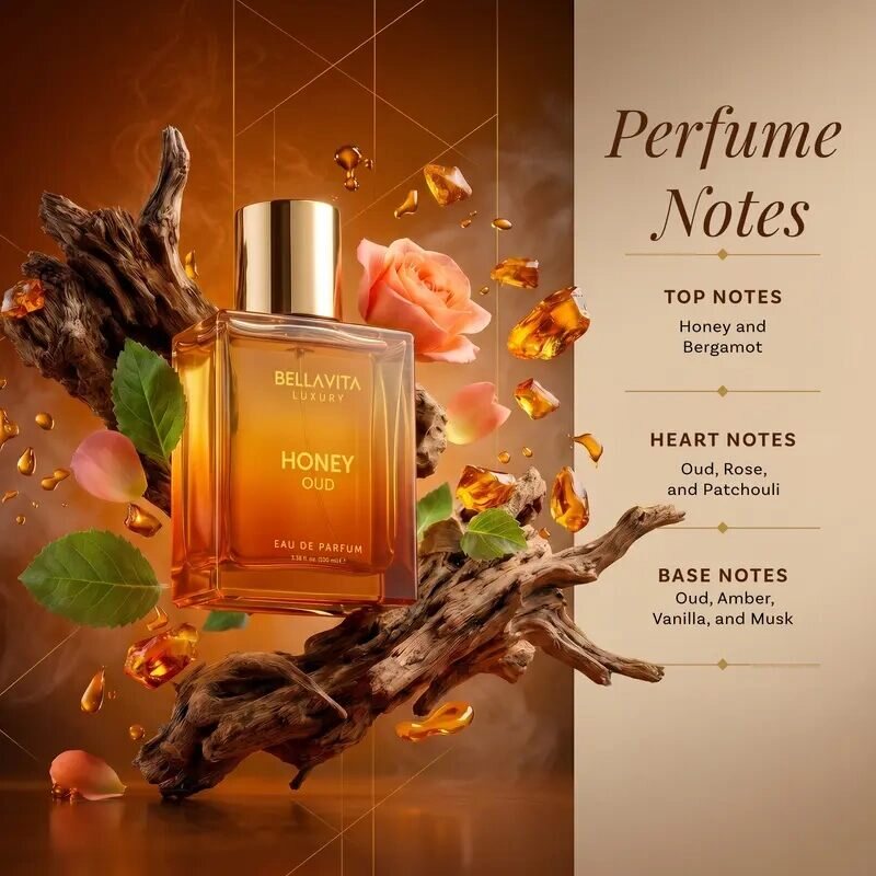 [BUY 1 GET 1 FREE] Sweet Honey Oud Unisex Perfume