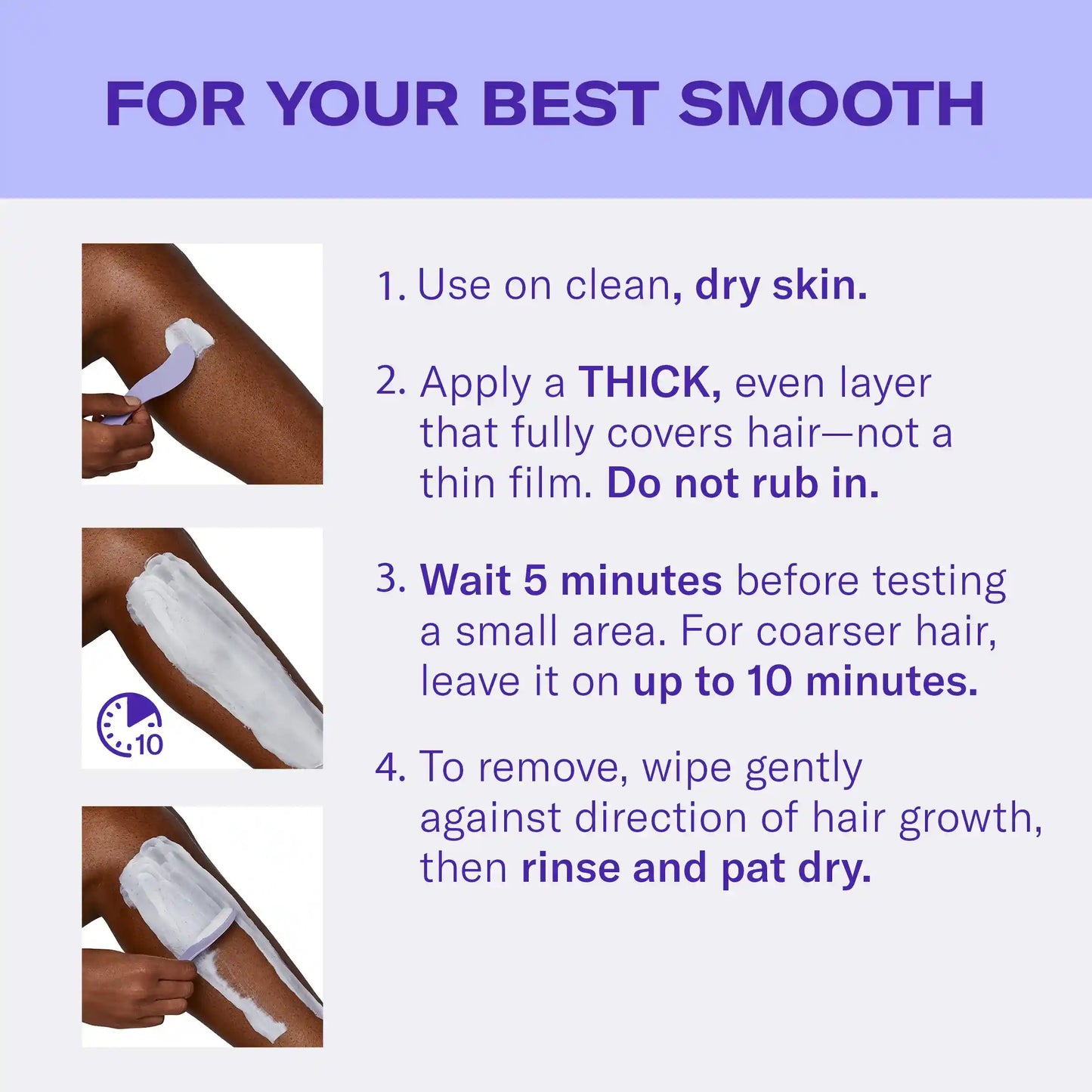 Silky Smooth In 5 Minutes: Ultra-Gentle Body Hair Removal Cream