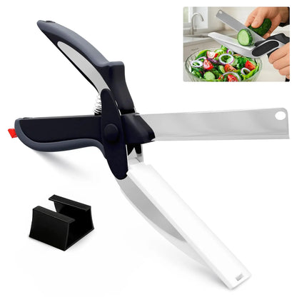 Vegetable Chopper & Kitchen Scissors – Fast Master Cutter