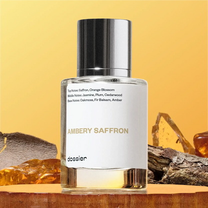 Luxury Saffron & Amber Eau de Parfum — Exquisite Scent Without the Luxury Price