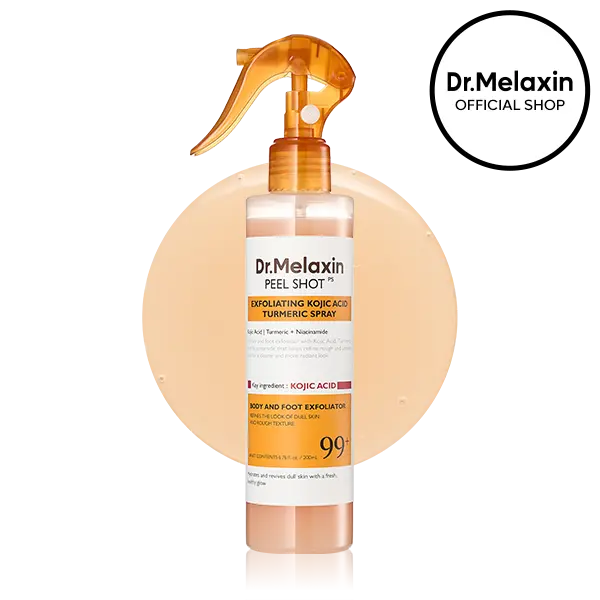 Turmeric Ampoule Exfoliating Solution — Real Dark Spot Corrector & Skin Brightening Peel