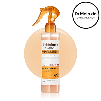 Turmeric Ampoule Exfoliating Solution — Real Dark Spot Corrector & Skin Brightening Peel