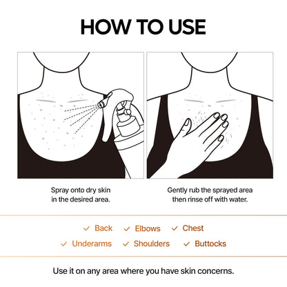 Turmeric Ampoule Exfoliating Solution — Real Dark Spot Corrector & Skin Brightening Peel