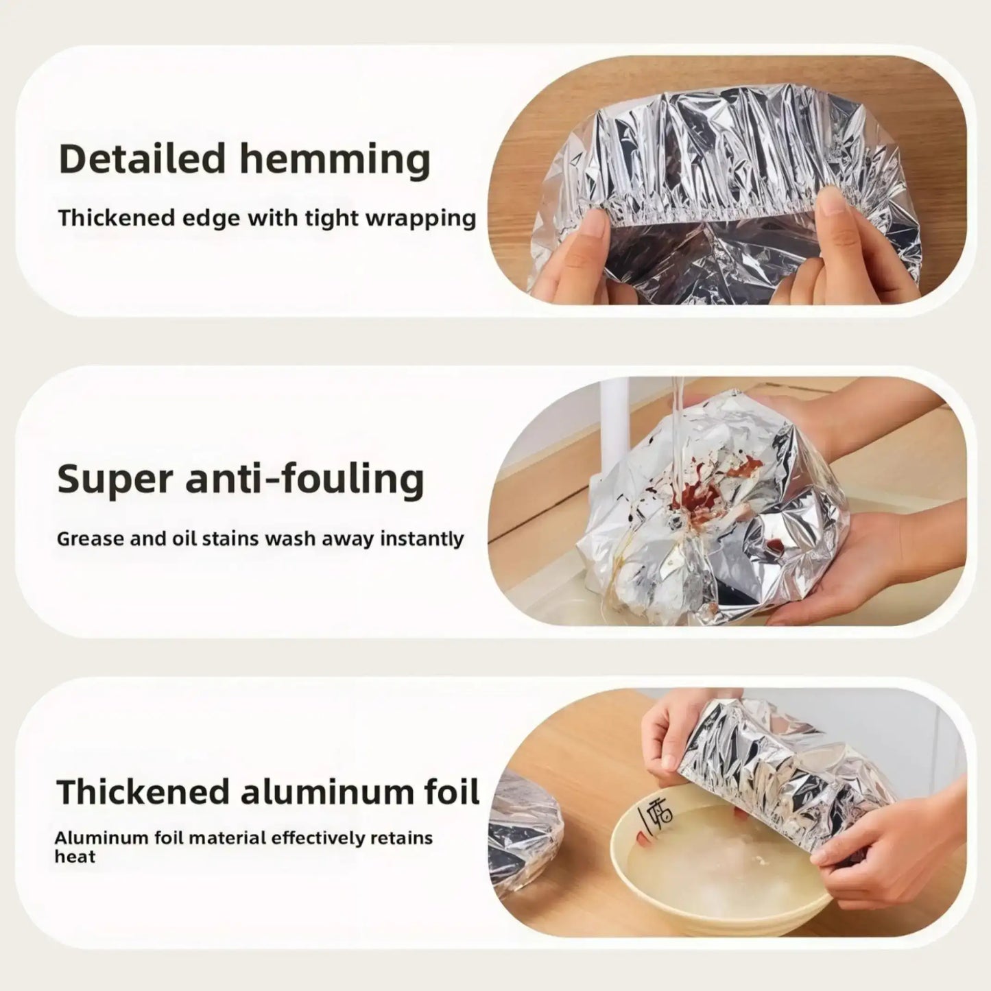 Ultimate Thermal Insulation Aluminum Foil Food Storage Bag