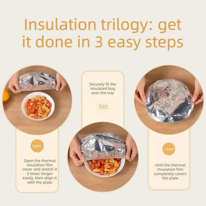 Ultimate Thermal Insulation Aluminum Foil Food Storage Bag