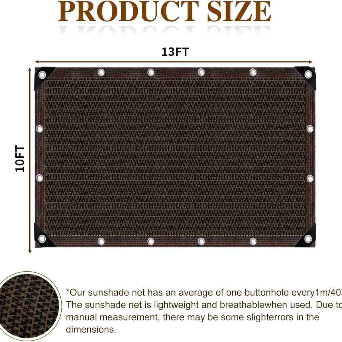 90% Blackout UV-Resistant Shade Net