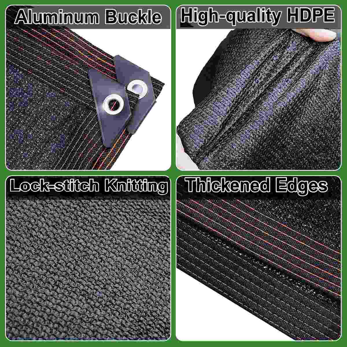 90% Blackout UV-Resistant Shade Net