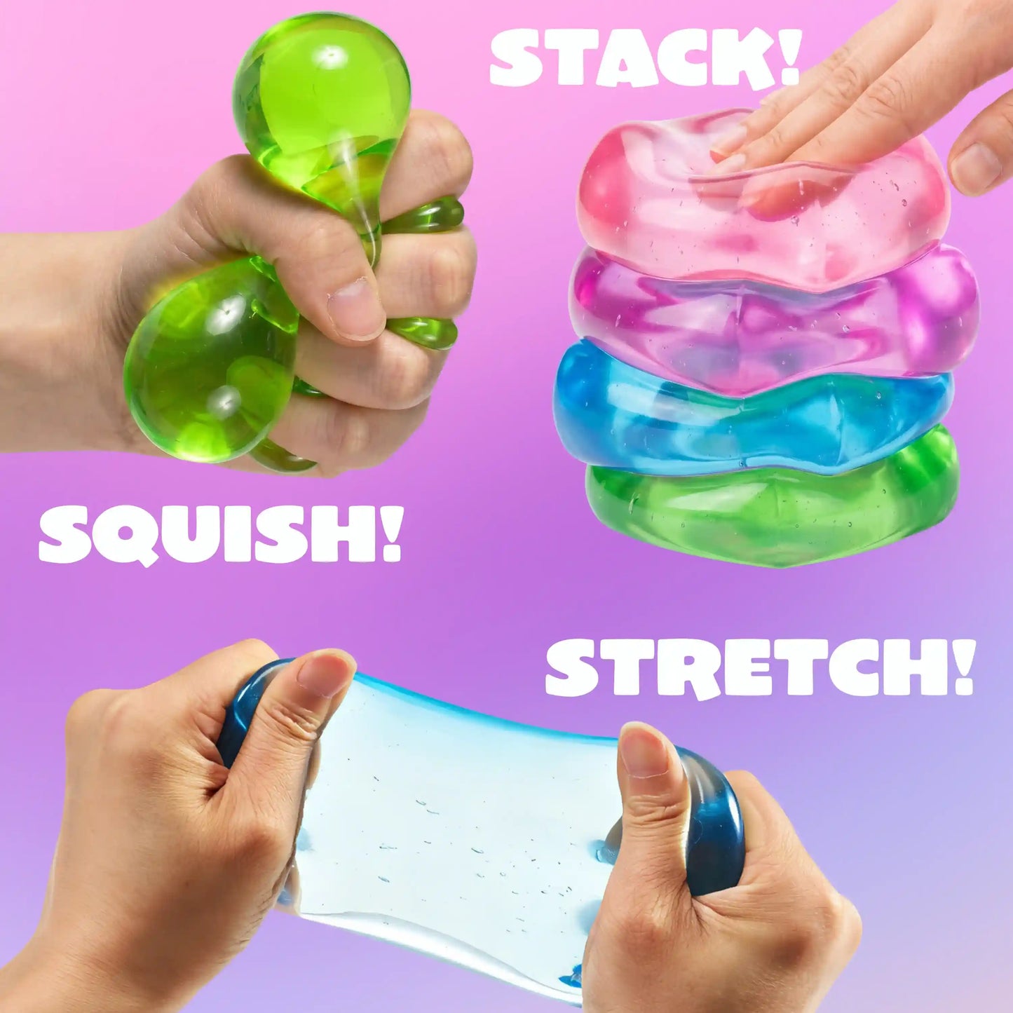 Ultimate Squishy Sensory Stress Relief Balls