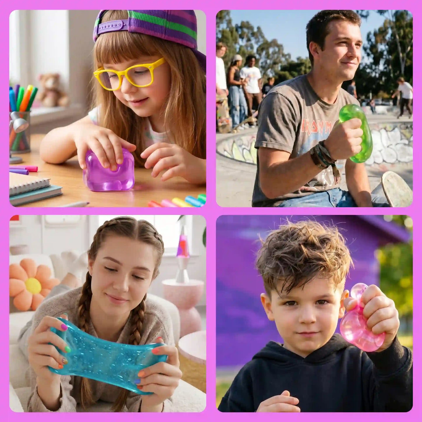 Ultimate Squishy Sensory Stress Relief Balls