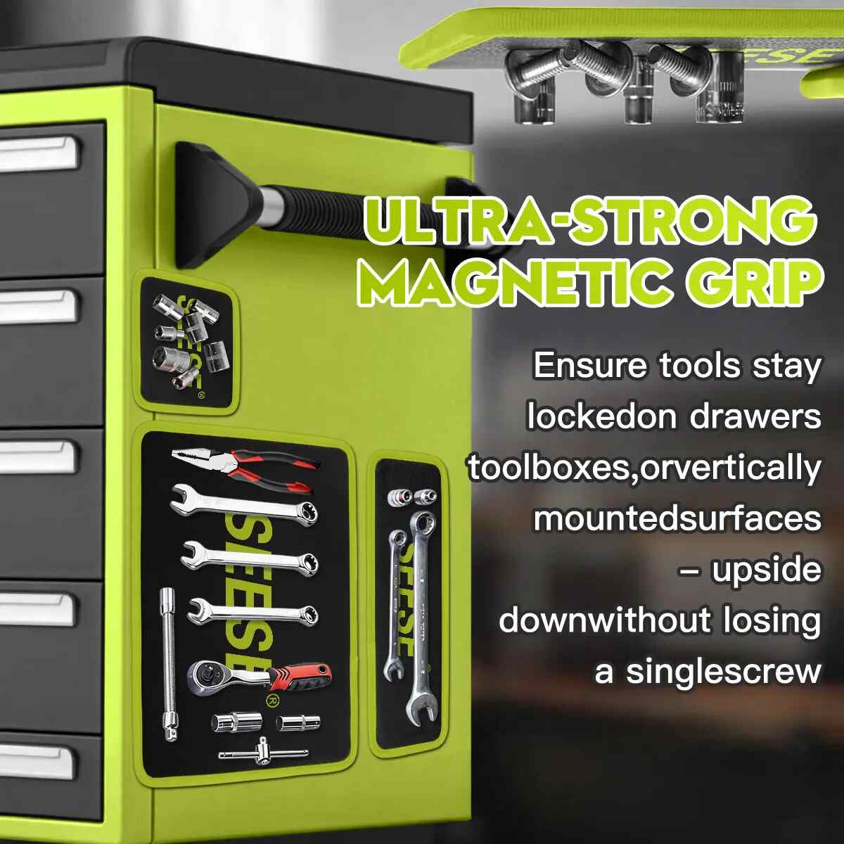 Flexible Magnetic Tool Mat – Secure, Organized, Scratch-Free