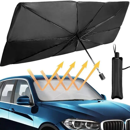 Foldable Windshield Sunshade Umbrella