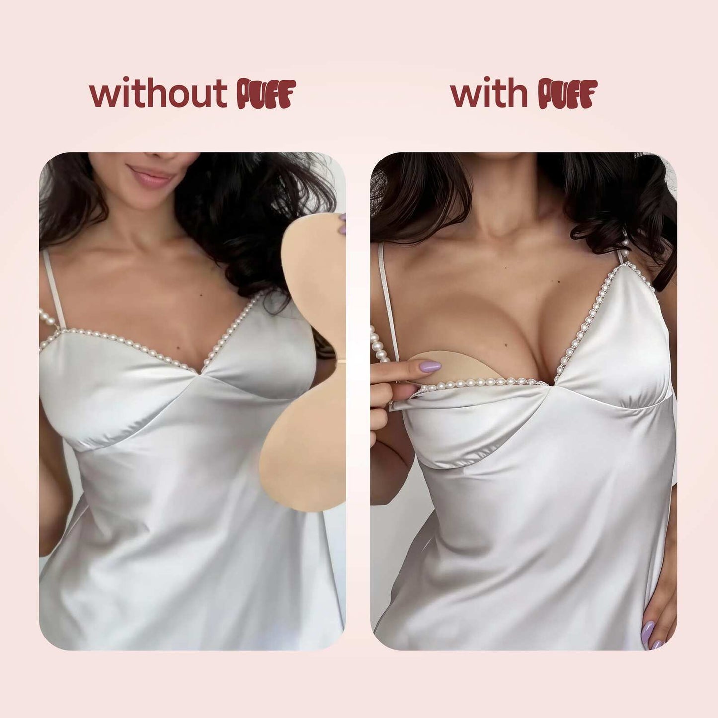 Instant Push-Up Sticky Bra for All-Day Backless Support