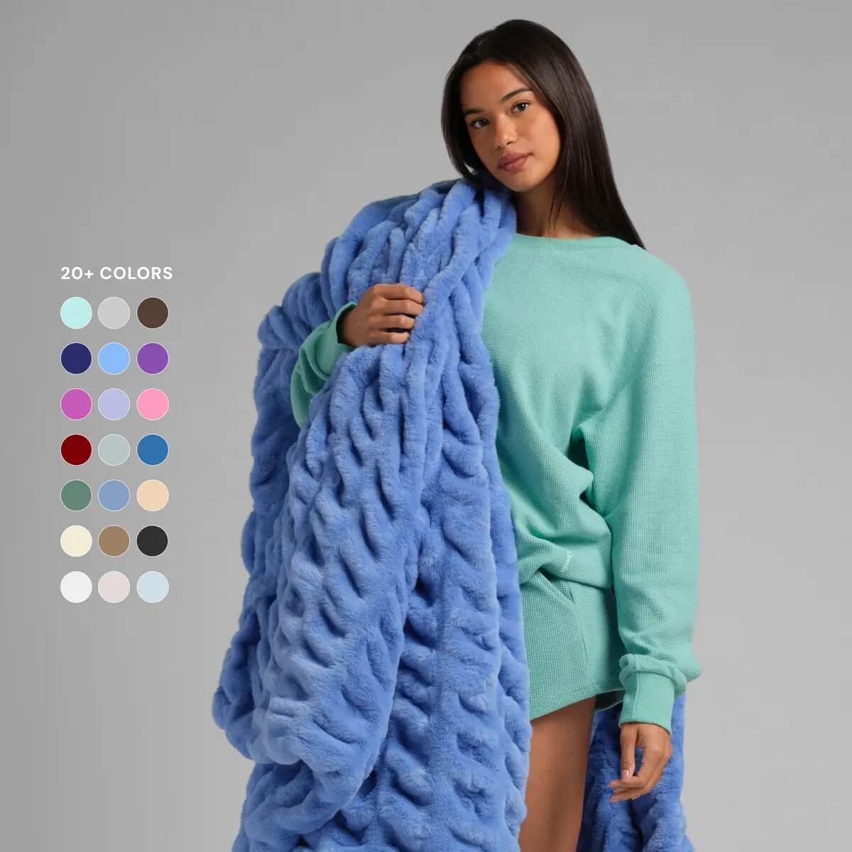 Oversized Soft Warm Throw Blanket