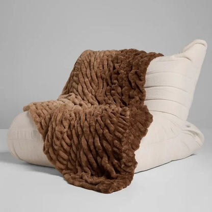 Ultra-Soft Weighted Anxiety Blanket – Deep Sleep & Instant Stress Relief