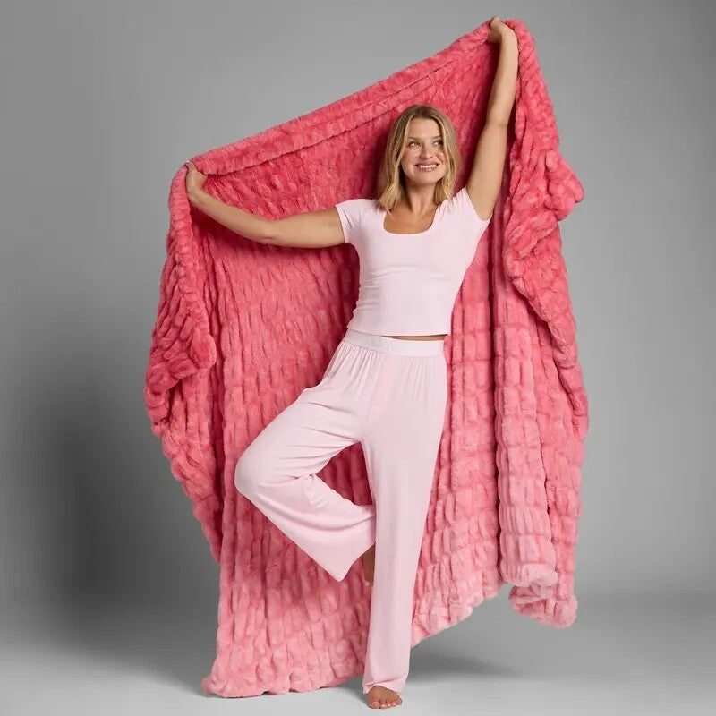 Ultra-Soft Weighted Anxiety Blanket – Deep Sleep & Instant Stress Relief
