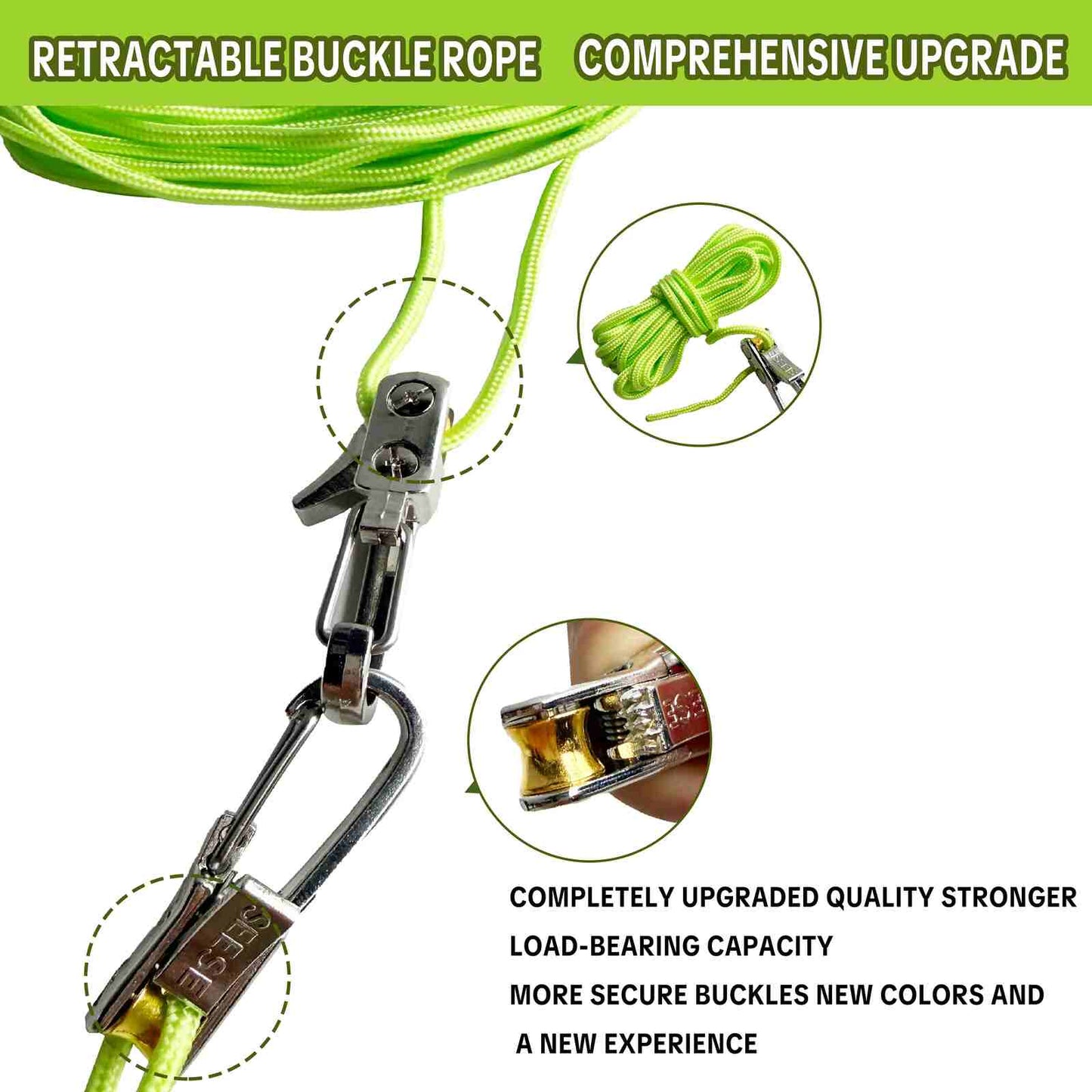Instant Heavy-Duty Rope & Cable Tensioner — Lock Tight with Zero Effort