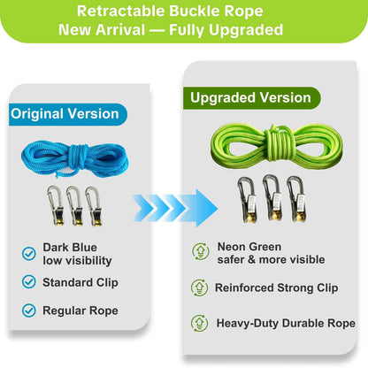 Instant Heavy-Duty Rope & Cable Tensioner — Lock Tight with Zero Effort