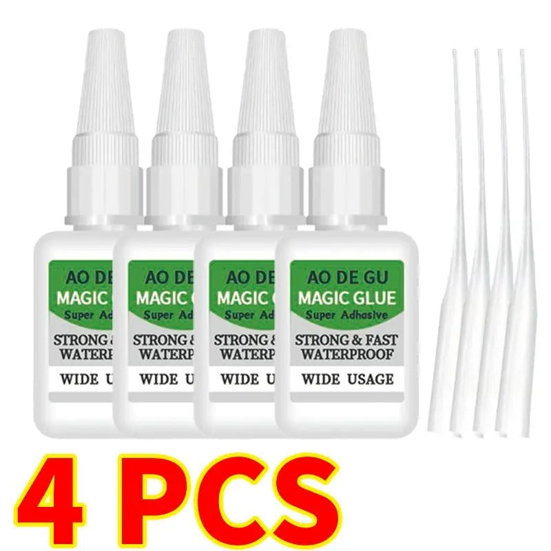 [BUY 1 GET 1 FREE] Fast-Setting Repair Super Glue 4-Pack