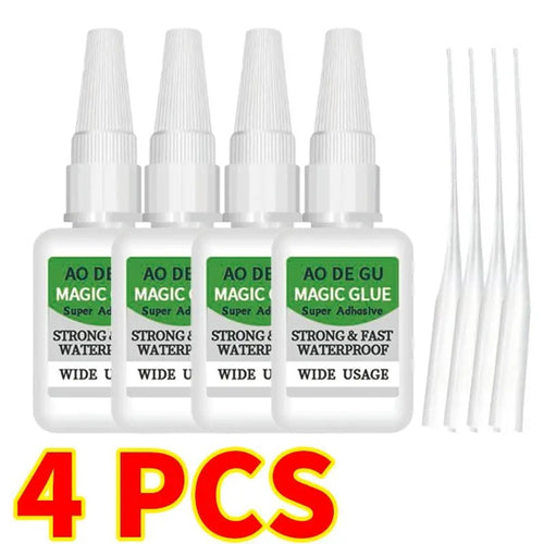 [BUY 1 GET 1 FREE] Fast-Setting Repair Super Glue 4-Pack