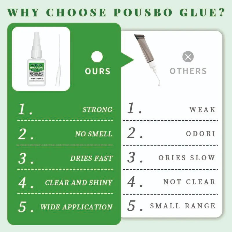 [BUY 1 GET 1 FREE] Fast-Setting Repair Super Glue 4-Pack