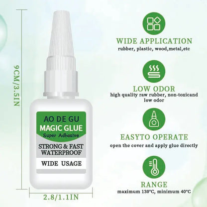 [BUY 1 GET 1 FREE] Fast-Setting Repair Super Glue 4-Pack