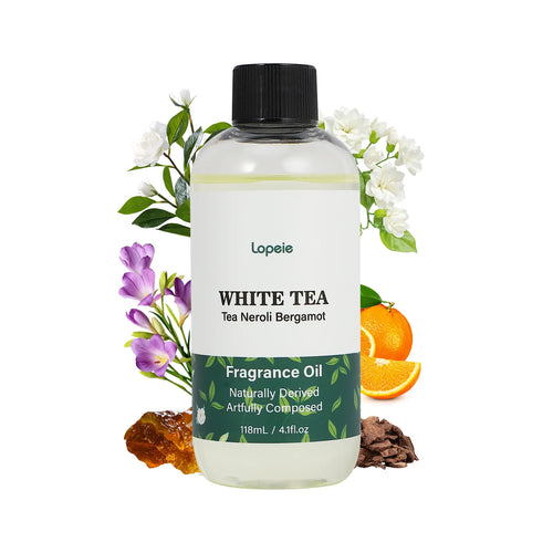 Premium White Tea Fragrance Oil for Luxury Home Aromatherapy