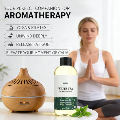 Premium White Tea Fragrance Oil for Luxury Home Aromatherapy