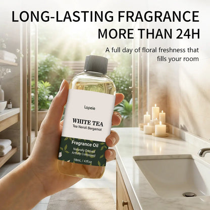 Premium White Tea Fragrance Oil for Luxury Home Aromatherapy
