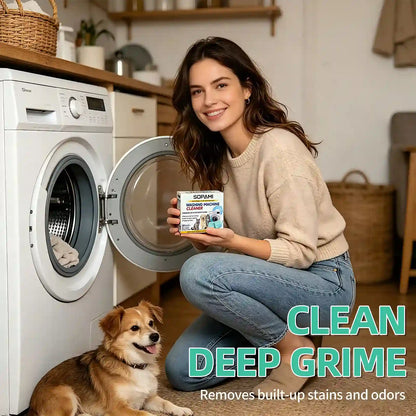 Instant Washing Machine Deep Cleaner: Blast Odors & Mildew