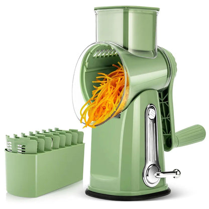 5-Blade Hand Crank Cheese Grater