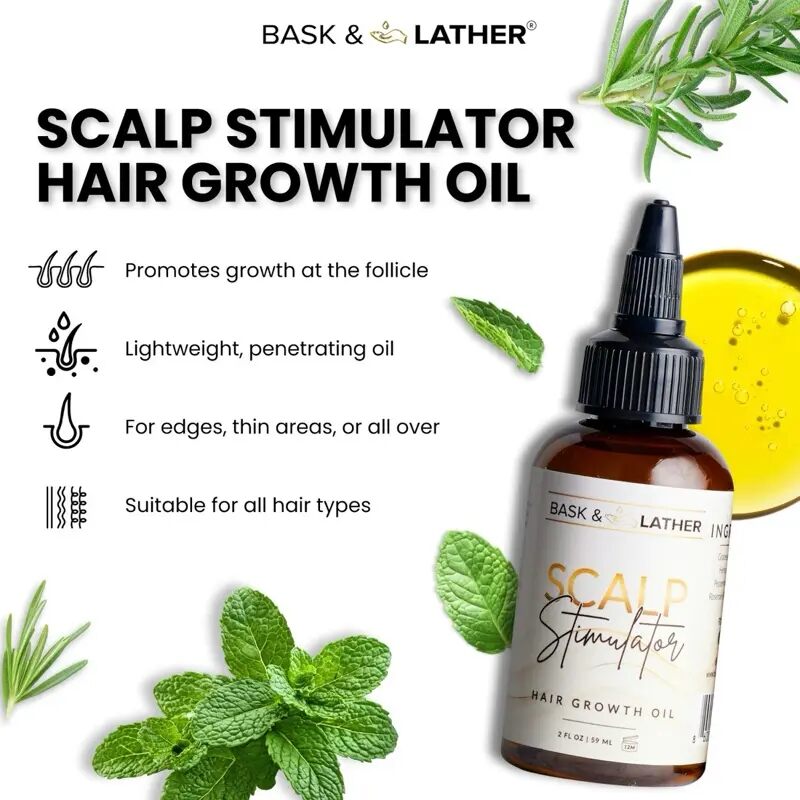 Thicker, Fuller Hair Guaranteed: Rosemary & Mint Hair Growth Oil