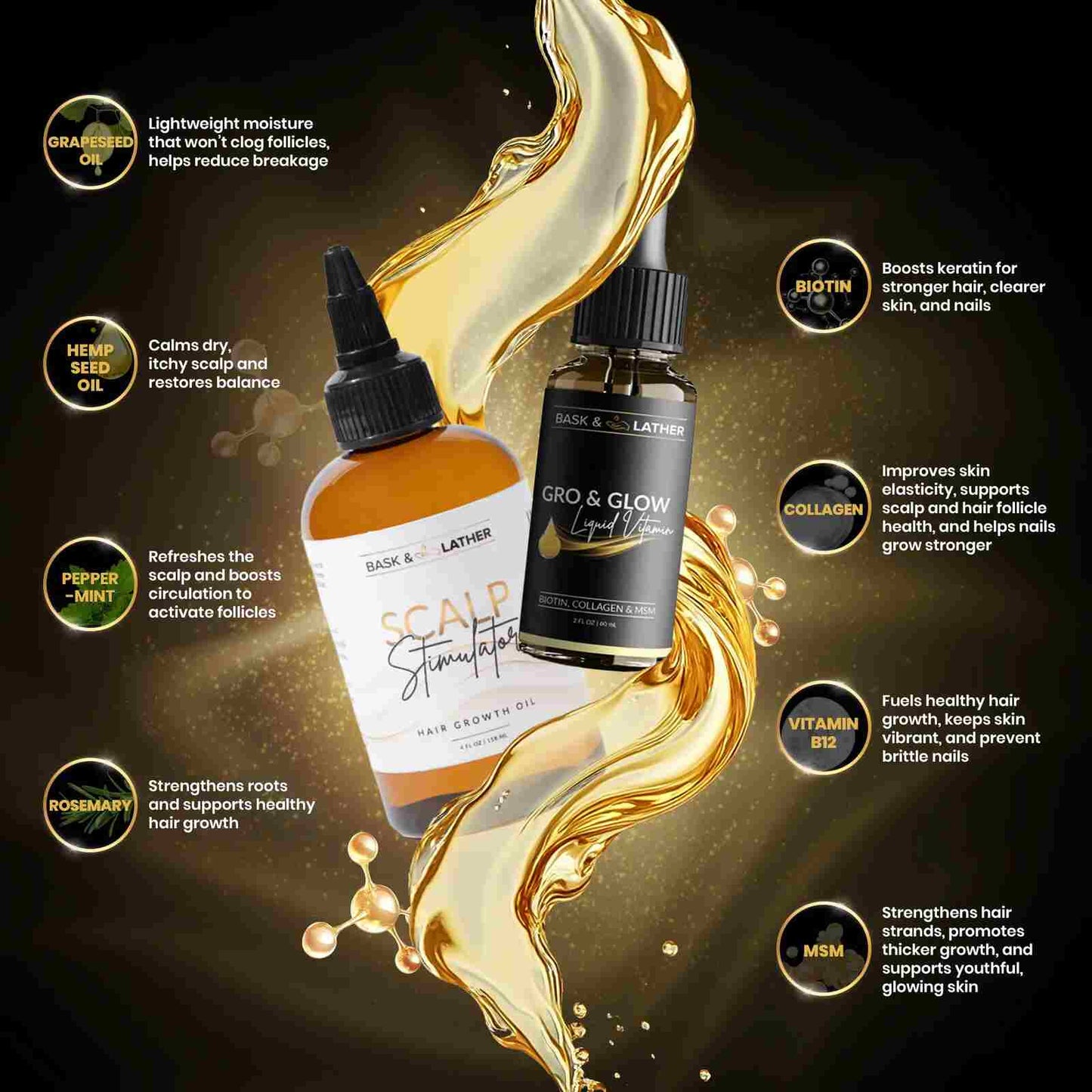 Thicker, Fuller Hair Guaranteed: Rosemary & Mint Hair Growth Oil
