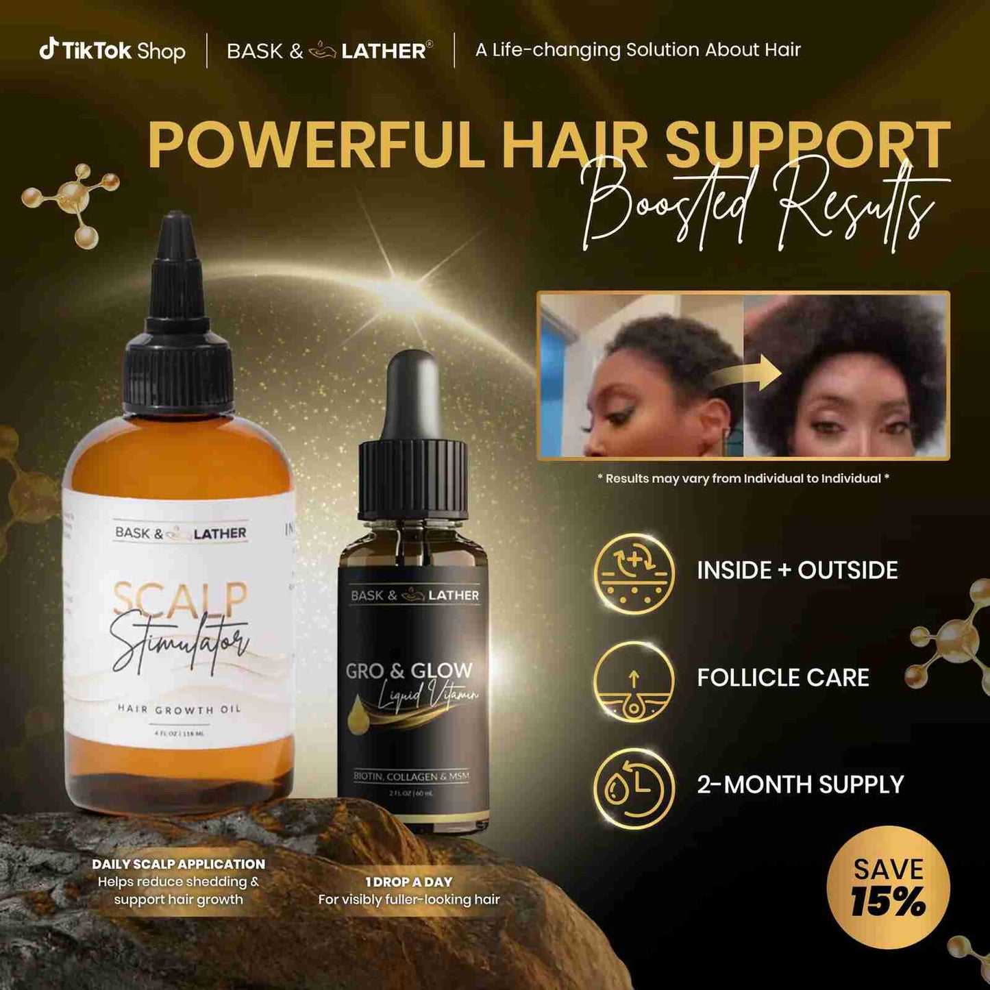 Thicker, Fuller Hair Guaranteed: Rosemary & Mint Hair Growth Oil