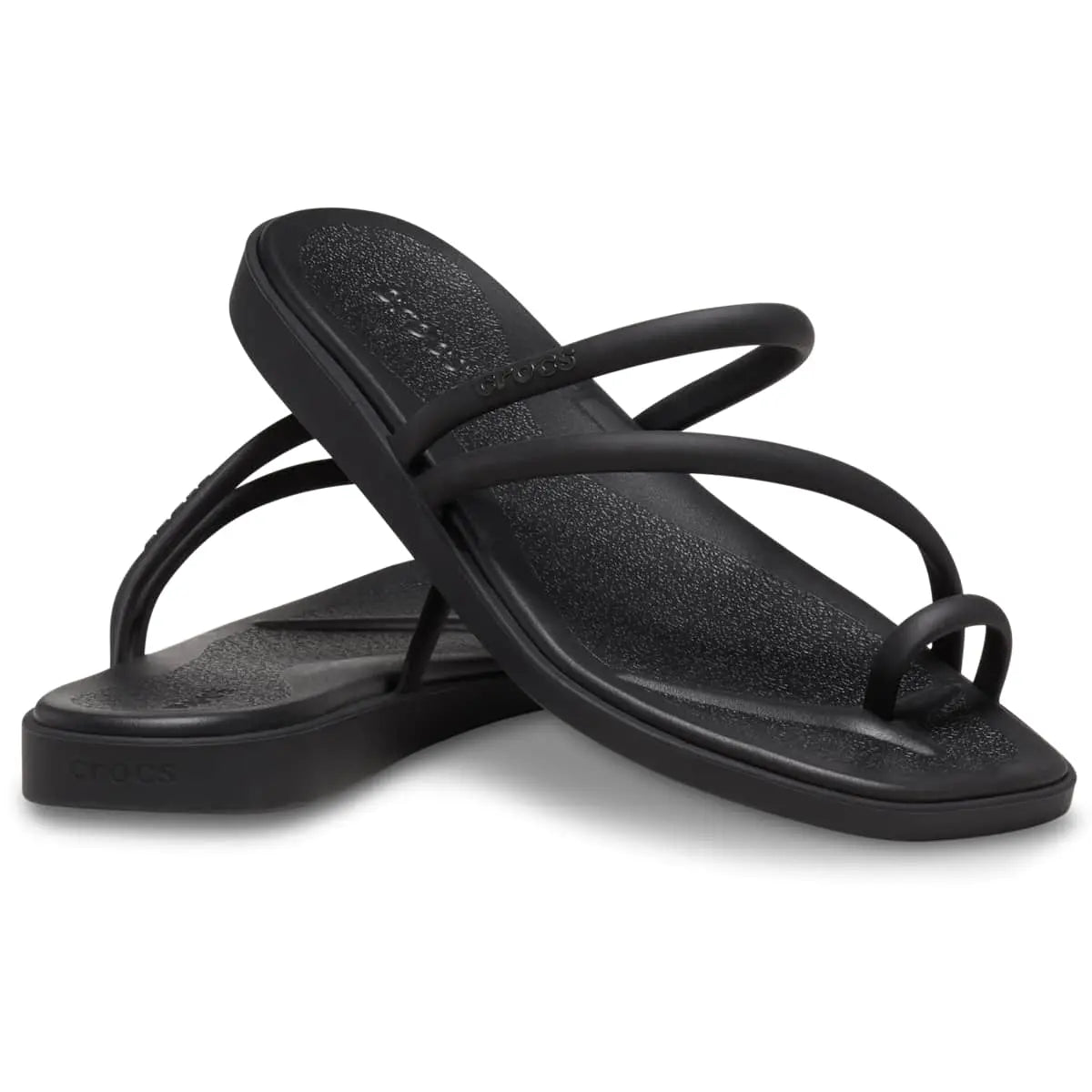 Minimalist Square-Toe Loop Sandals | Lightweight, Waterproof & Slip-Resistant Summer Flats