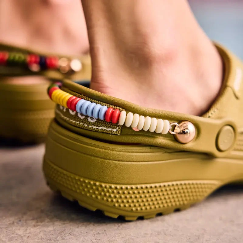 Crafted Canvas Lightweight Cushion Clogs