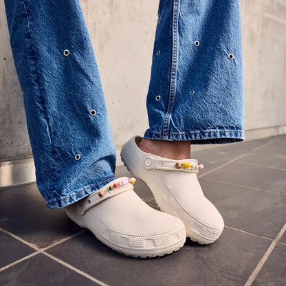 Crafted Canvas Lightweight Cushion Clogs