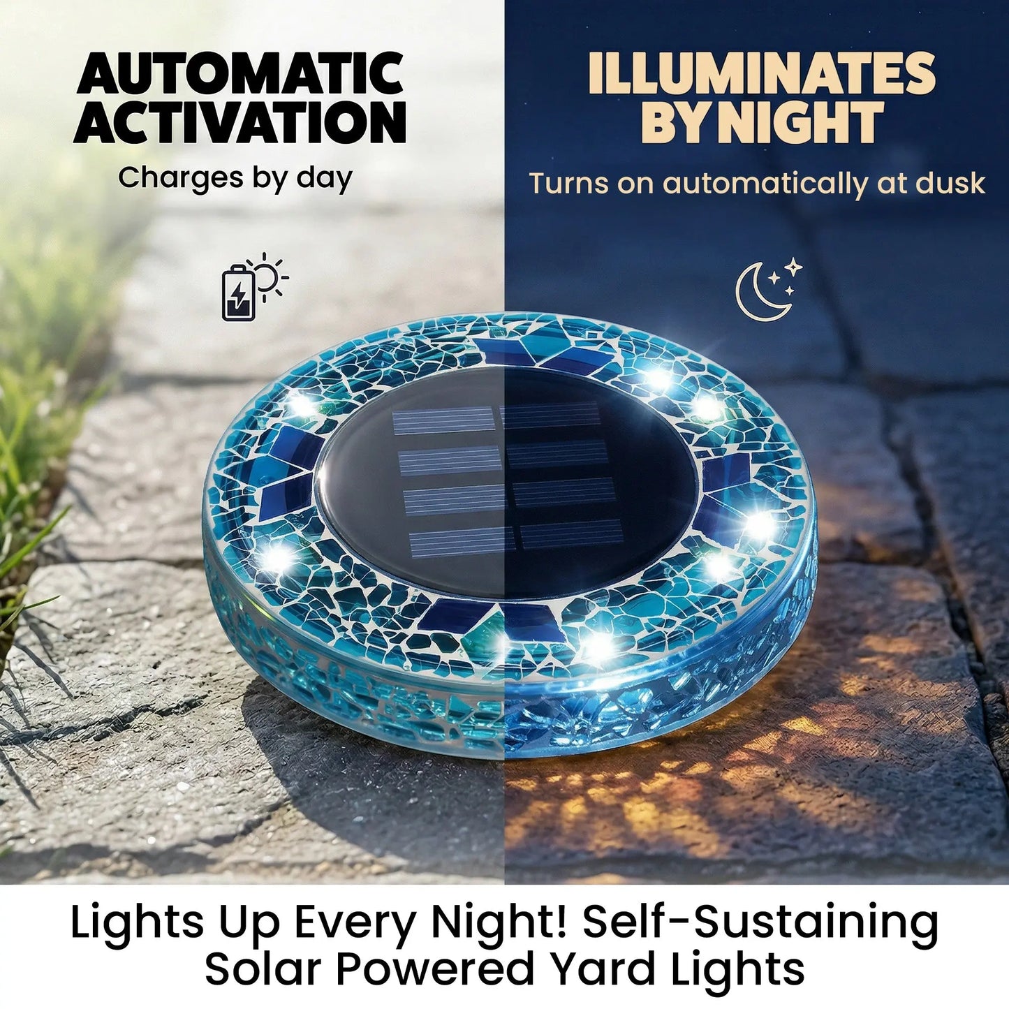 Transform Your Garden with Premium Mosaic Solar Lights