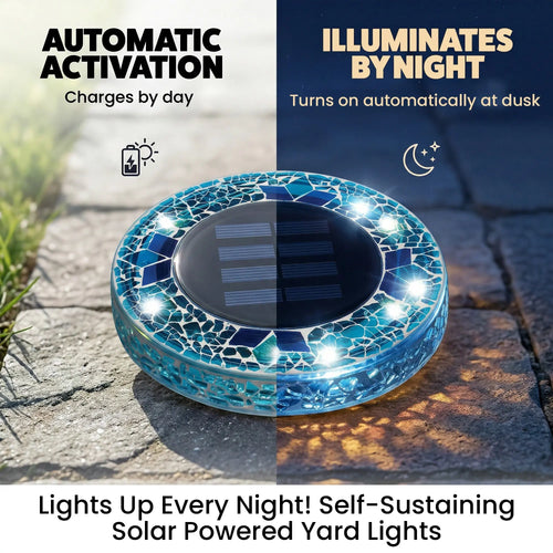 Transform Your Garden with Premium Mosaic Solar Lights