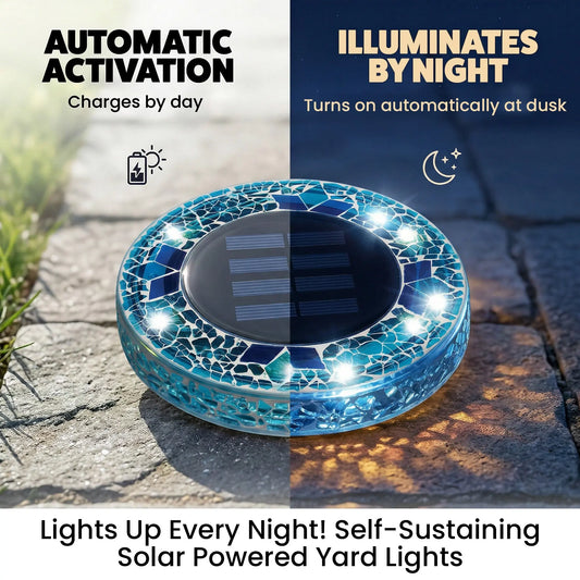 Transform Your Garden with Premium Mosaic Solar Lights