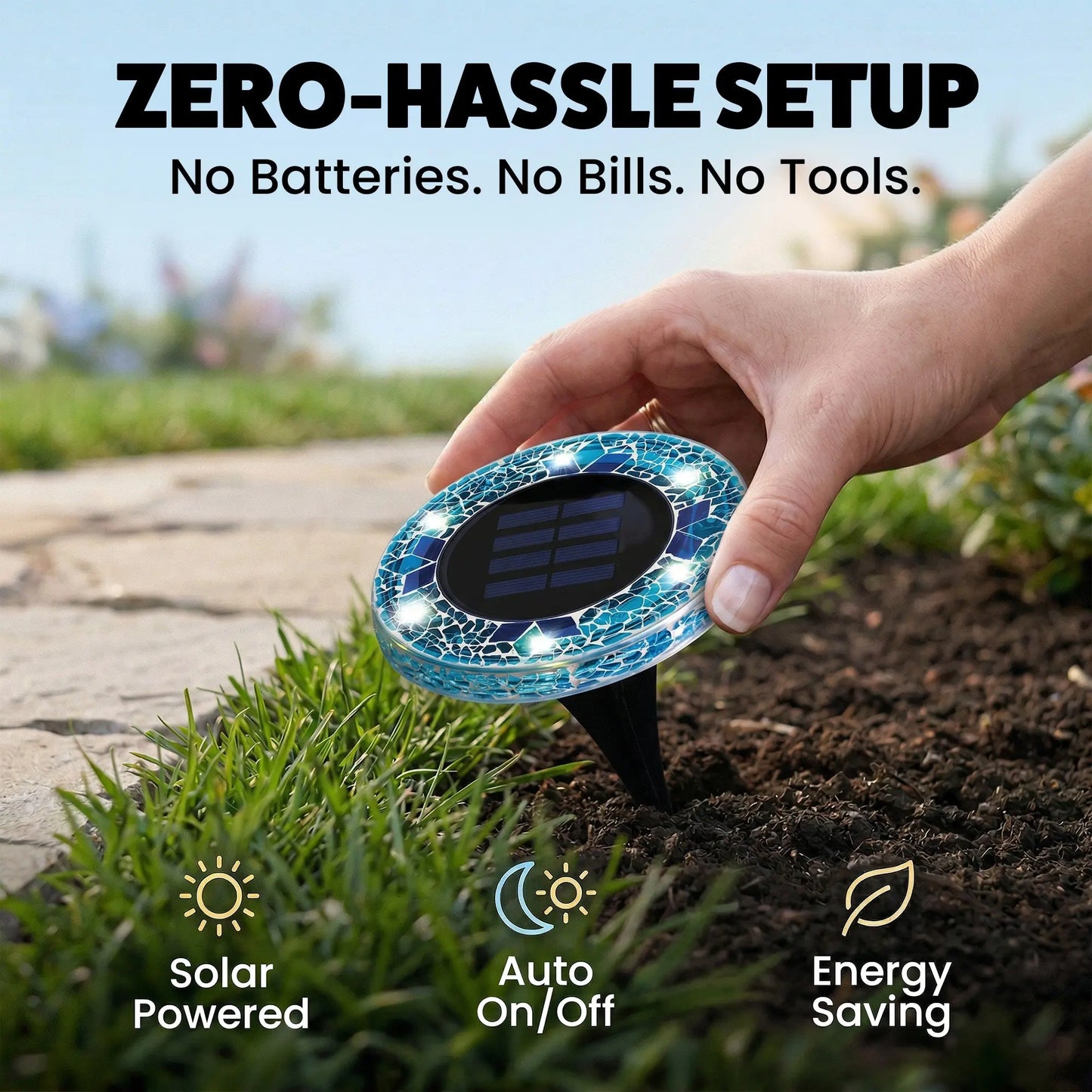 Transform Your Garden with Premium Mosaic Solar Lights