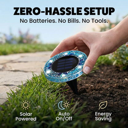 Transform Your Garden with Premium Mosaic Solar Lights
