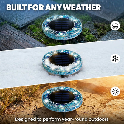 Transform Your Garden with Premium Mosaic Solar Lights