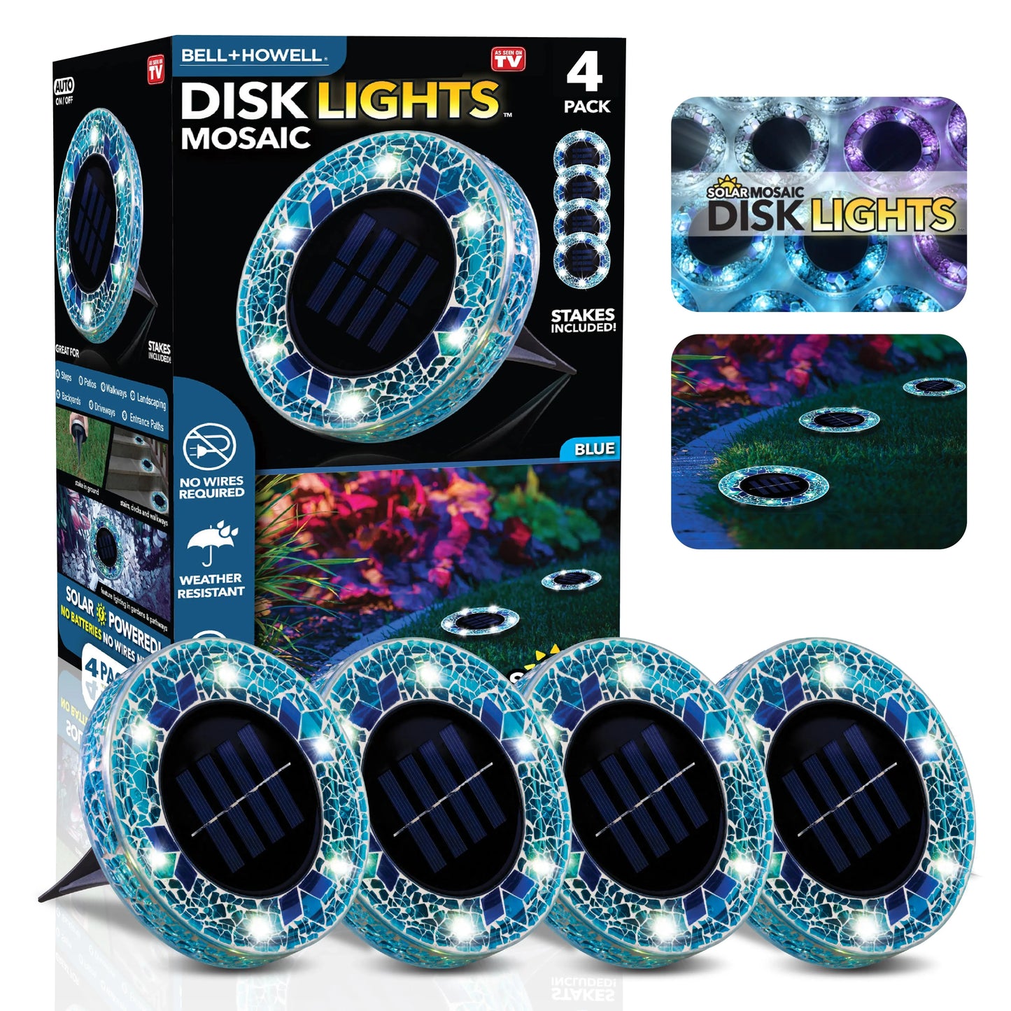 Transform Your Garden with Premium Mosaic Solar Lights