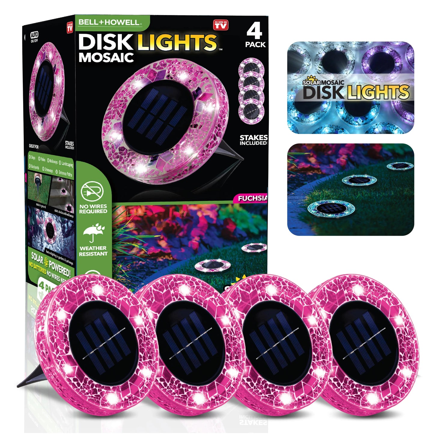 Transform Your Garden with Premium Mosaic Solar Lights