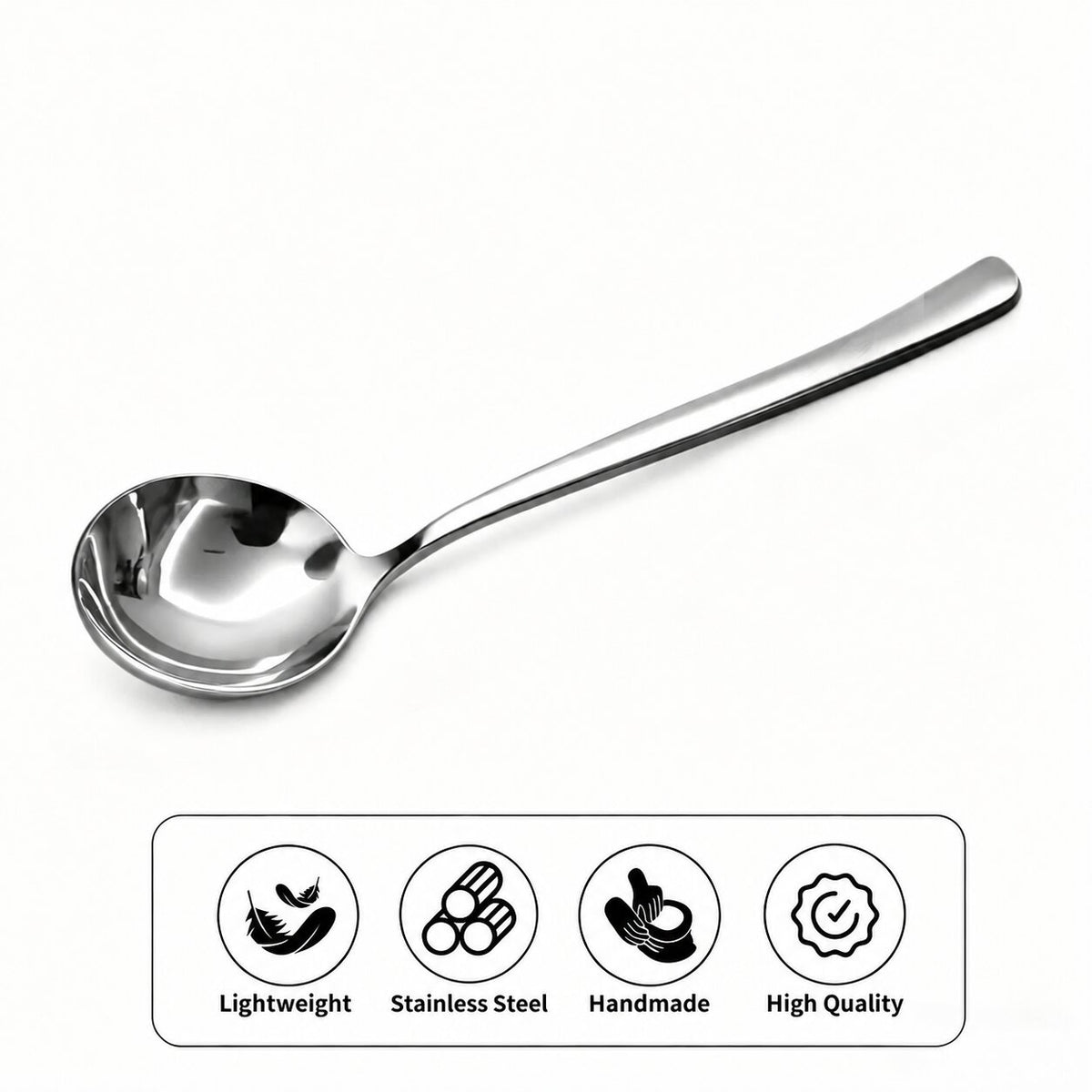 Stainless Steel Soup Spoon Set